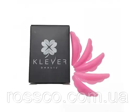 Силиконовые валики (набор) для ламинирования ресниц Klever, фото 1