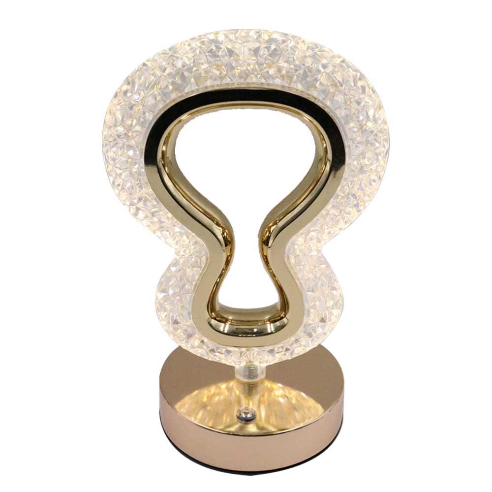 Настільний кришталевий світильник із сенсорним керуванням Creatice Table Lamp 15 Декоративна настільна лампа, фото 1
