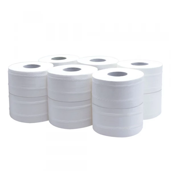 Папір туалетний в рулоні JUMBO (12 рулонів/уп.)