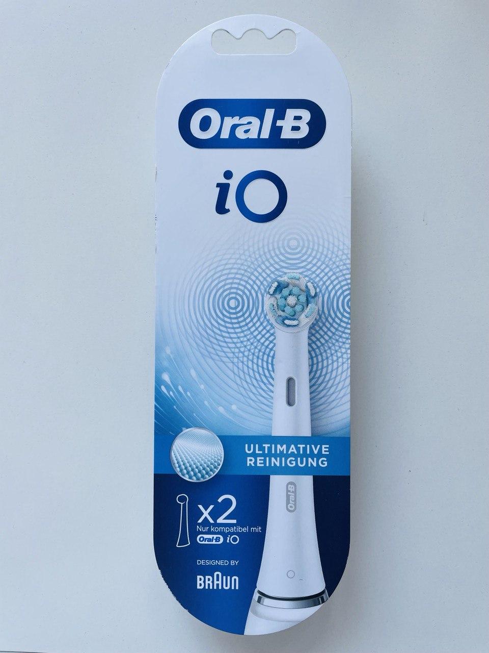 Насадки для електричної зубної щітки Oral-B iO Series Ultimate Clean (Ultimative Reinigung) (2 шт.)