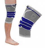 Наколінник-бандаж-ортез спортивний Cornix 3D Knee Brace 1 шт. з силіконовим кільцем (XR-0202)