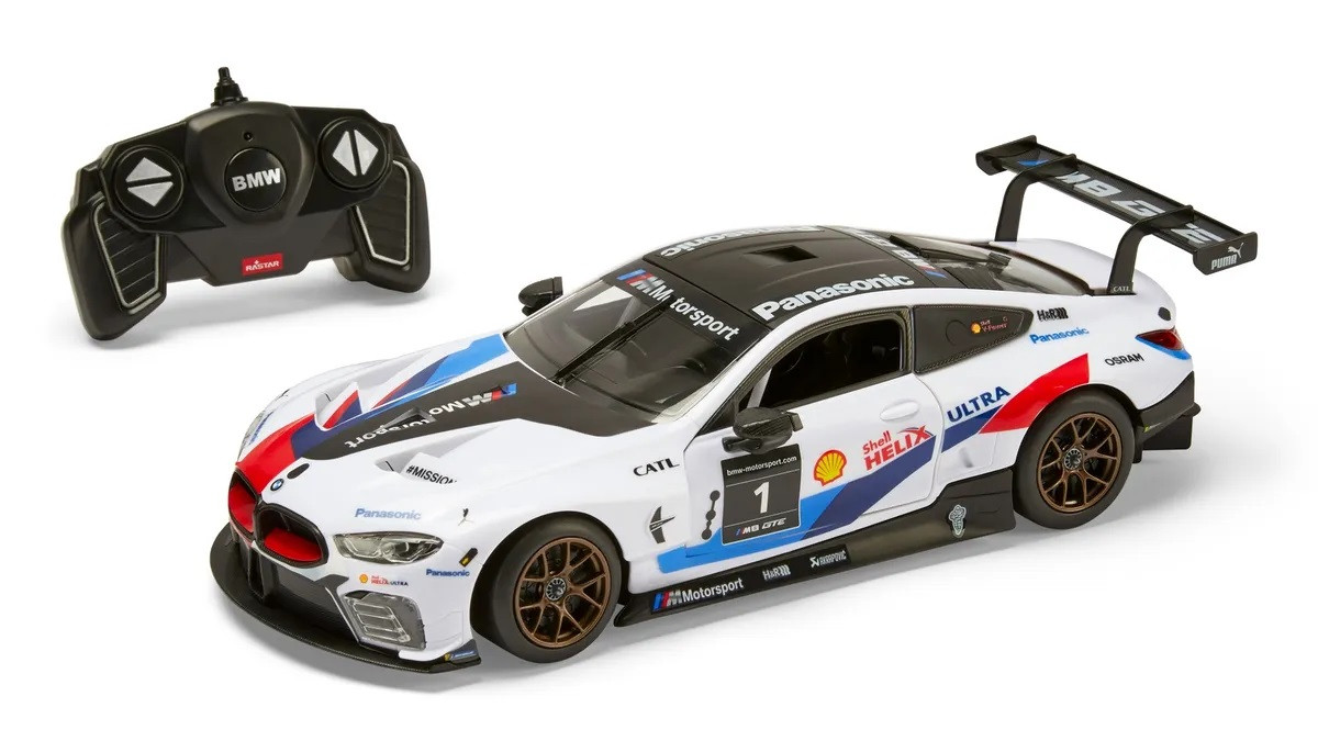 РАДИОУПРАВЛЯЕМАЯ МОДЕЛЬ BMW M8 GTE RADIO REMOTE CAR, SCALE 1:18 80445A627A0