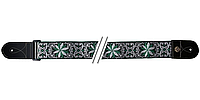 Ремень для гитары Fire&Stone Folk Jacquard (Green White)