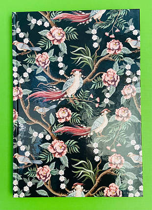 Канц Книга записна А4/96арк. ”Axent” /8422-571-A/ кліт., Birds&Flowers-4 (66947) (1/10), фото 1