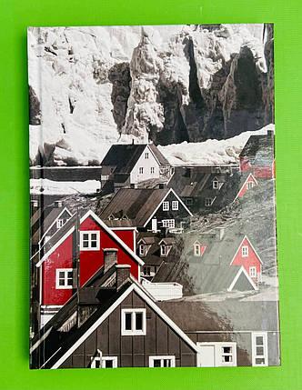 Канц Книга записна А5/96арк. ”Axent” /8457-1-A/ кліт., тверда обкл., R&B Houses (66957) (1/20), фото 1