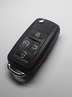 Корпус выкидного ключа для Volkswagen 4+1 кнопки УЦІНКА m1149