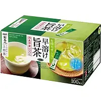 Ajinomoto AGF Uji Matcha Containing GreenTea Чай матча из Удзи, вкус Сенча, стики 0,8г х100 шт