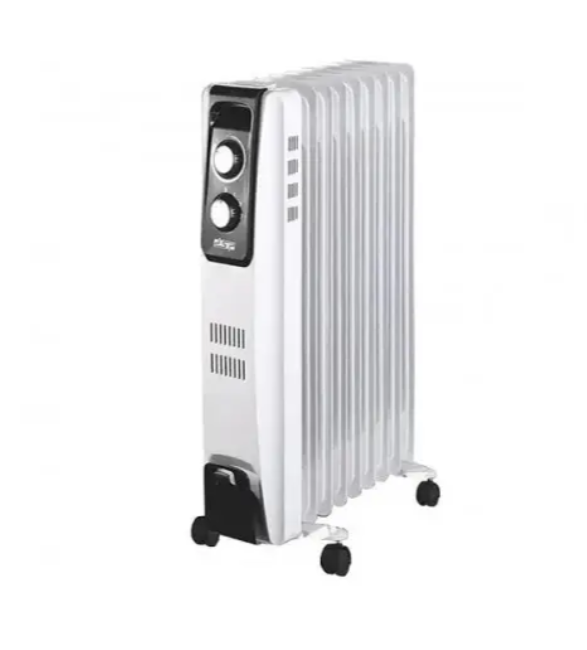 Обігрівач масляний DSP 3021 на 9 секцій радіаторний  2000W Білий
