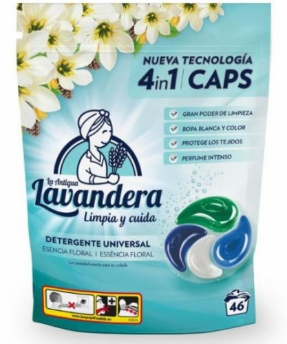 Капсули для прання La Antigua Lavandera польові квіти (46 шт)