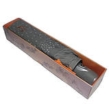 Парасолька автомат Frei Regen FAS3024 жіноча на 9 спиць Горошок (88863-5-E) Сірий, фото 3