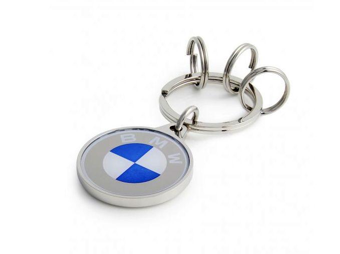 ОРИГІНАЛЬНИЙ БРЕЛОК З ЛОГОТИПАМ BMW 80275A7E4B8, фото 1