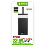Зарядний пристрій повербанк Power Bank Maxmate MMP-20KP 20000 mAh Turbo Super Charging 22.5 W (55605-E), фото 6