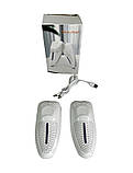 Сушарка для взуття Shoe dryer R8 від USB з ультрафіолетом 10 W Білий (54511W-E), фото 3