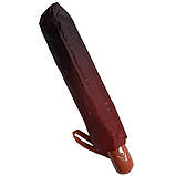 Парасолька напівавтомат Toprain 2056 жіноча на 8 спиць Краплі (88850-6-E) Бордовий, фото 3