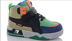 Демісезонні черевики для хлопчика, осінні дитячі хайтопи на хлопчика, високі кросівки для хлопчика