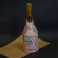 Соль для ванны Lavato Бутылка Шампанского Bath Salt With Rose Scent 850г