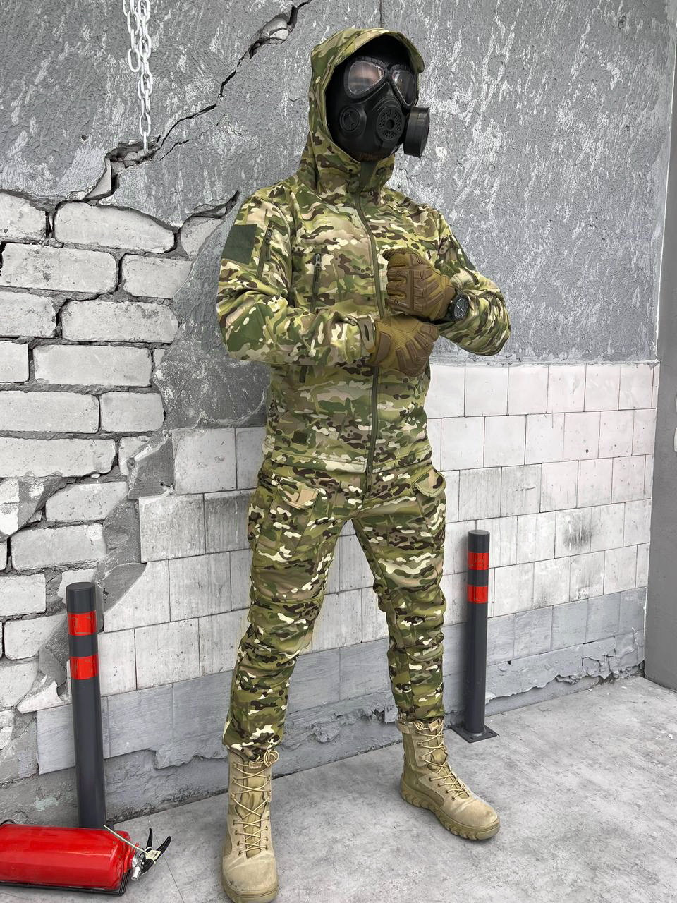 Осінній костюм софтшел мультикам Equipment аналог Silver Knight ВТ6571