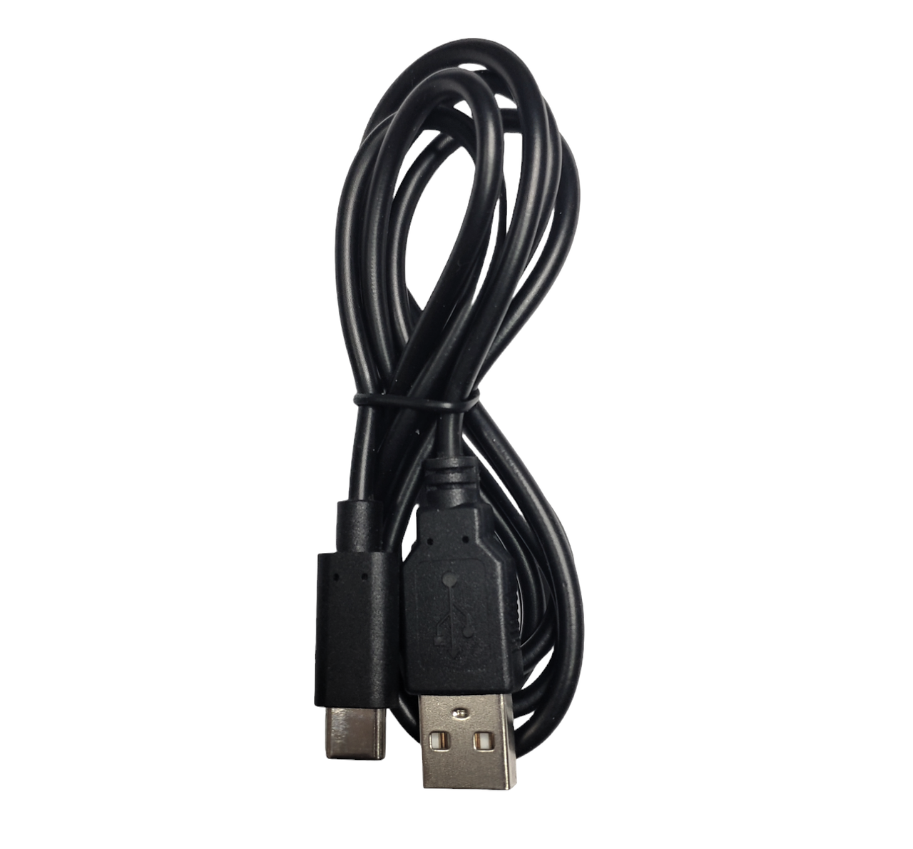 Кабель USB 2.0 AM to USB Type-C QC 2.4A 1м шнур швидкої зарядки живлення синхронізації чорний