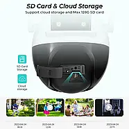 WiFi / IP відеокамера Besder A18Q 4MP з 2 об'єктивами, фото 6