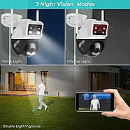 WiFi / IP відеокамера Besder A18Q 8MP з 2 об'єктивами, фото 8