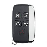 Ключ заготівка, корпус під чіп, 5кн, Jaguar F-Pace XE XF XFL XJ XJL