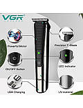 Машинка для стрижки волосся VGR V-926 бездротова акумуляторна (55955-E), фото 4