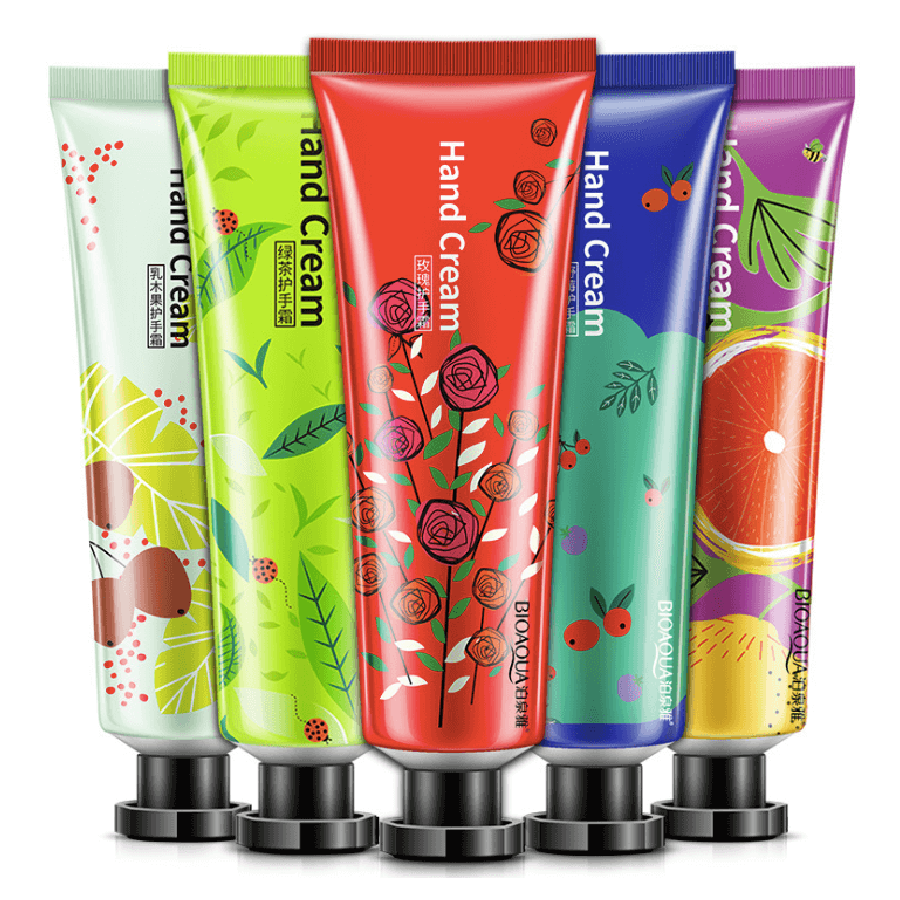 Набір кремів для рук BIOAQUA Hand Cream Plant Extract Fragrance (5*30 г)