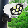 Водонепроникний ліхтар у вигляді камери на сонячній батареї CL 877, 77LED / Вуличний LED світильник з пультом, фото 2