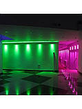 Світлодіодна стрічка SMD 3528 RGB (54 LED/m) 5 метрів на силіконі з блоком та пультом керування (25251-E), фото 11