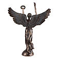 Колекційна статуетка "Ніка - богиня перемоги" бронзового кольору від італійського бренду Veronese 32 см, фото 2