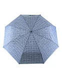 Парасоля Parachase №3256 автомат унісекс в клітинку 8 спиць з прямою дерев'яною ручкою, фото 2