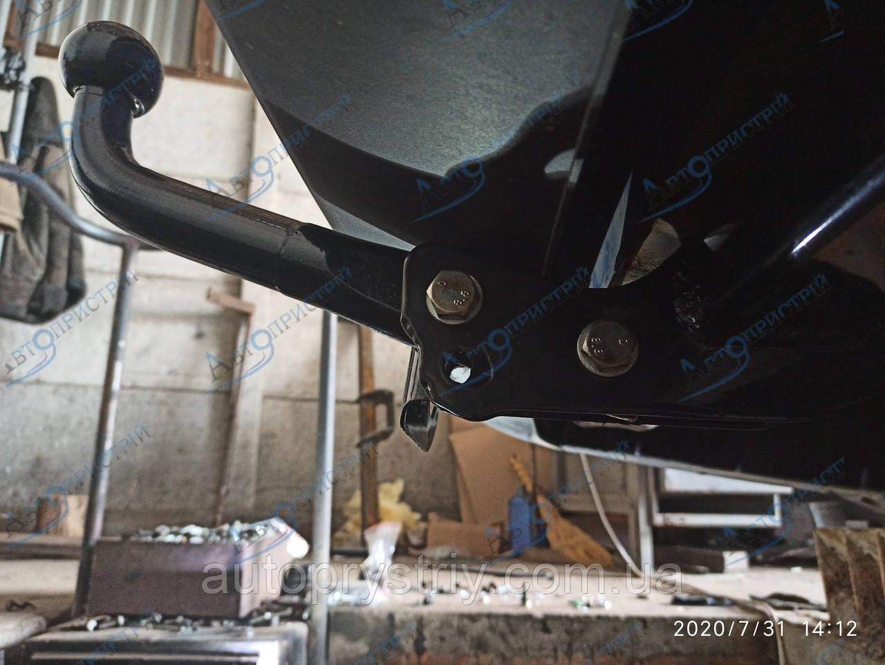 Фаркоп - Kia Ceed 3 Універсал (2018--) з'ємний на 2 болтах