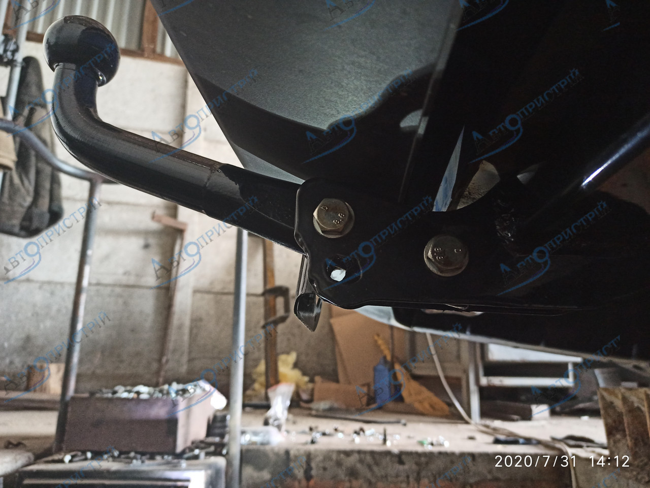 Фаркоп - Kia Ceed 3 Універсал (2018--) з'ємний на 2 болтах, фото 1