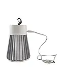 Пастка-лампа від комах Mosquito killing Lamp YG-002 від USB з LED підсвічуванням (65213-1-E) Сіра, фото 4