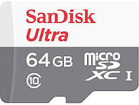 MicroSDXC 64GB SanDisk Ultra Light Class 10 UHS-I (SDSQUNR-064G-GN3MN)