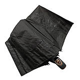 Парасолька напівавтомат Frei Regen FAS3023 жіноча на 9 спиць Міста (88849-1-E) Чорний, фото 2