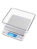 Ваги електронні Professional Digital Table Topscale 6295 - 2000 г (0.1 г) з великою платформою (81039-E)