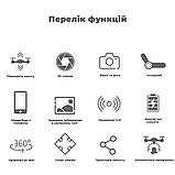 Квадрокоптер дрон з HD-камерою E88 PRO — FPV до 30 хвилин польоту + СУМКА + 2 акумулятори, фото 3