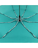 Парасолька жіноча автомат TheBest 517 складна компактна на 8 спиць (88864C-E) Бірюзовий, фото 6