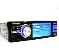 Автомагнитола MP5 Pioneer 3610 Red (ISO,USB+SD/MMC, TFT дисплей 3,6д)