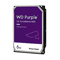 Жорсткий диск 3.5" 6TB 256MB Western Digital Purple WD64PURZ (090-00195)