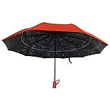 Зонт жіночий напівавтомат Bellissimo M19302 Зоряне небо 10 спиць (88891-6-E) Червоний, фото 6