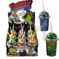 Льодяник Funny Dip&Lick з рідкою цукеркою 12 штук, фото 6