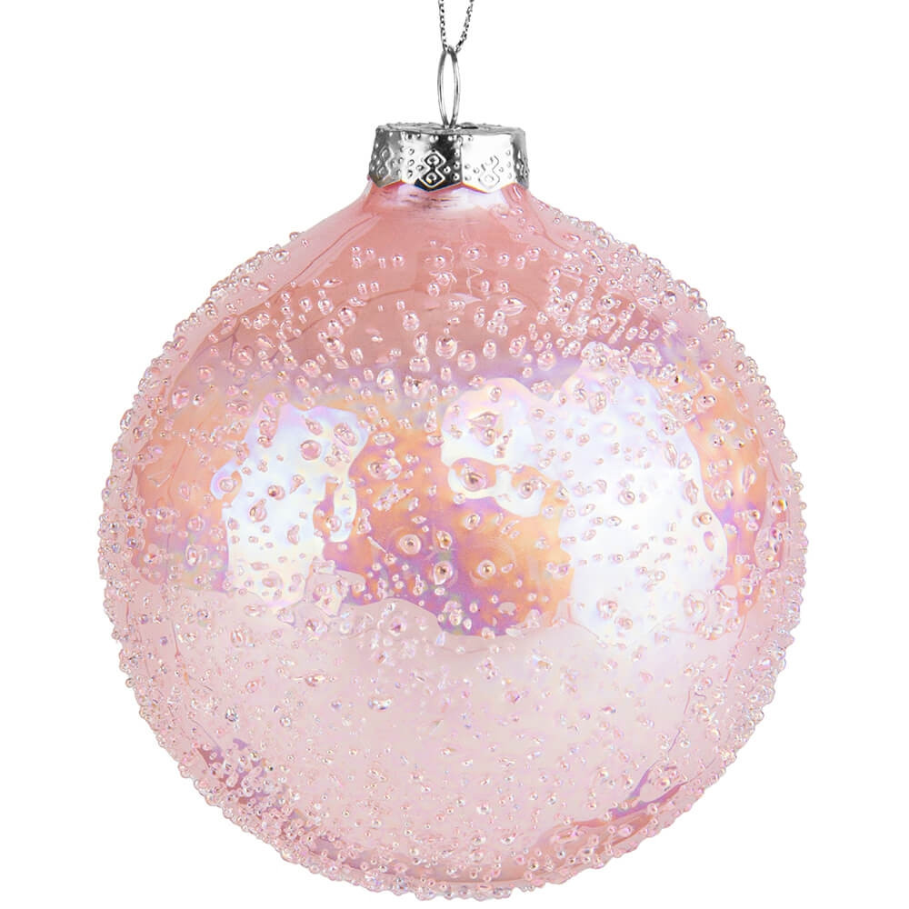 Ялинкова іграшка зі скла "Лукум" (10 см), набір 6 шт., фото 1