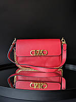 Michael Kors Parker Medium Logo Crossbody Bag Red 25x16x9 см