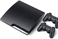 PS3 Slim 320GB 2 джойстика + 30 игр Playstaton 3 гарантія БУ