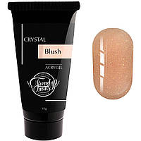 TRENDY NAILS Акрилгель Crystal Blush, 15 г