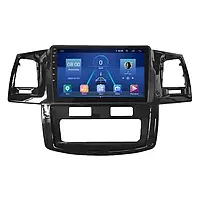 Штатная магнитола Toyota Hilux / Fortuner 2008-2015 9" QLED 4/32Gb 4G GPS WiFi DSP Carplay Android 12