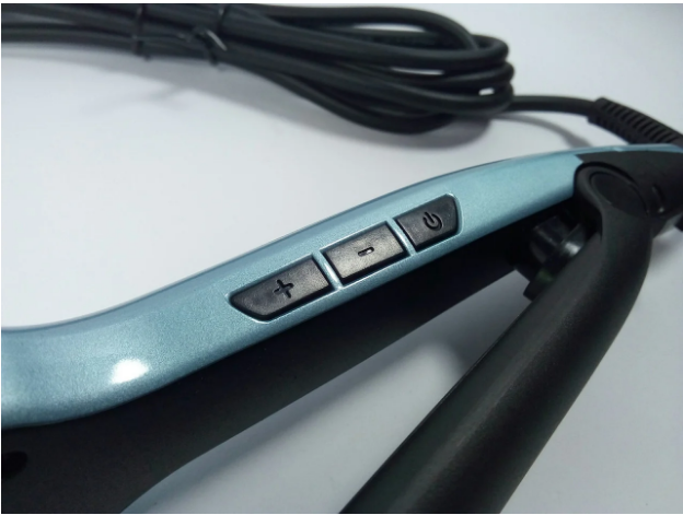 Электрический утюжок для выравнивания волос керамический выпрямитель для всех видов волос Kemei ZFQ-KM-9621. - фото 7 - id-p2008247359
