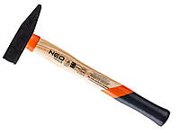 Столярный молоток Neo Tools 500г рукоять из ясеня / квадратный боек (25-015)